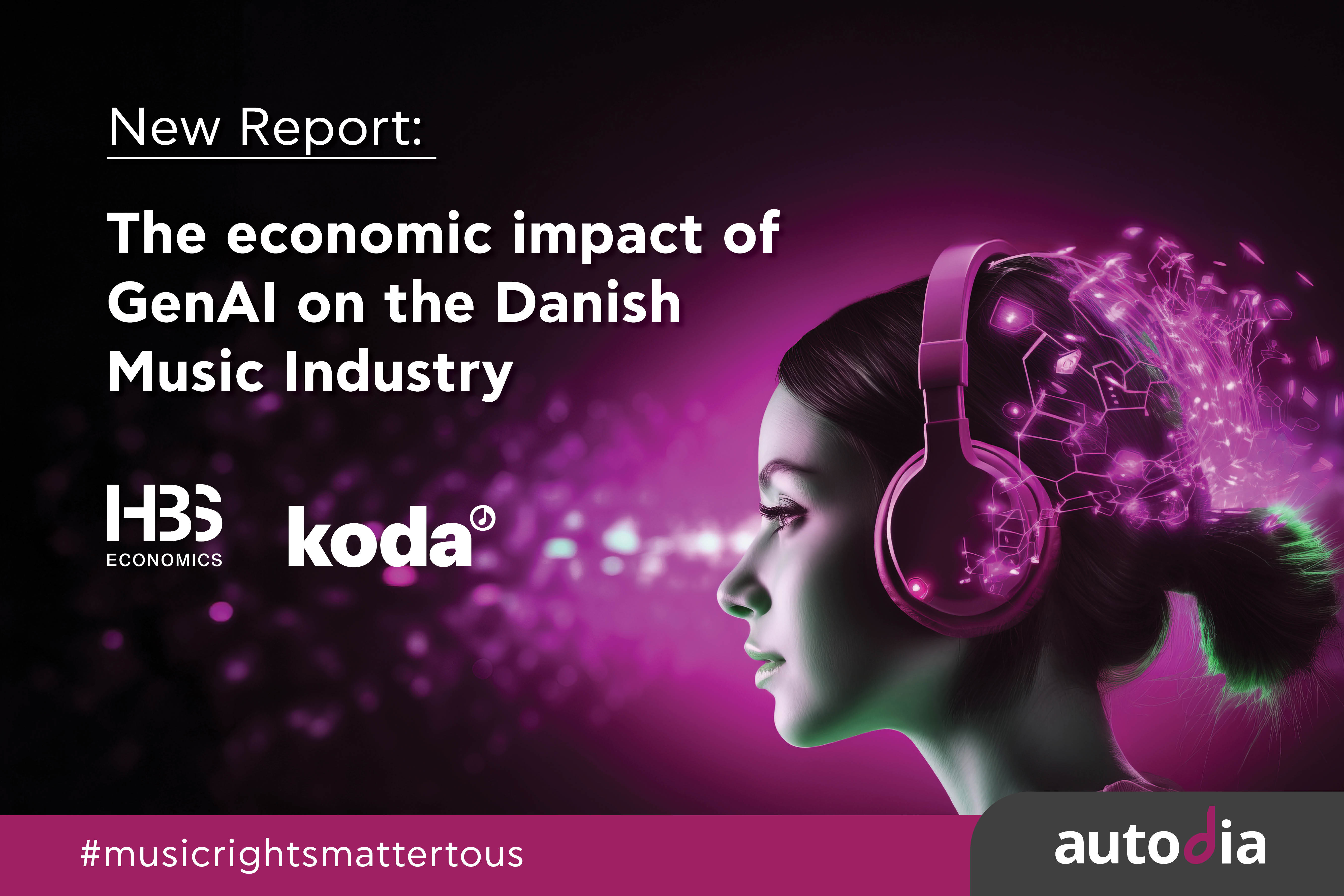 New Report: GenAI could cost Danish music industry €921 million by 2030 - unless political action is taken